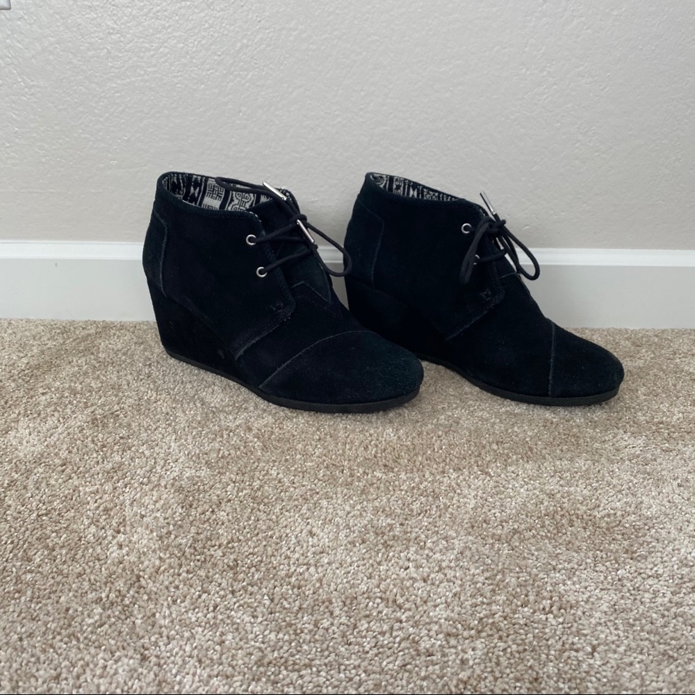 TOMS Kala Wedge Bootie